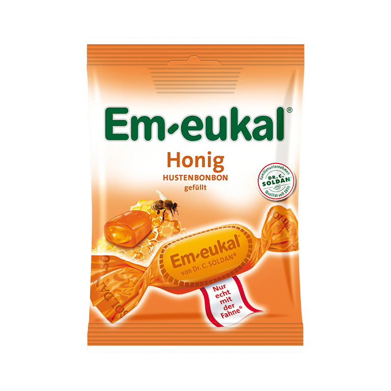 Em-eukal Honig gefüllt