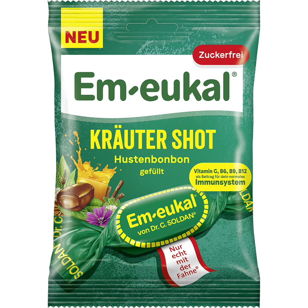 Em-eukal® Kraeuter Shot gefuellt