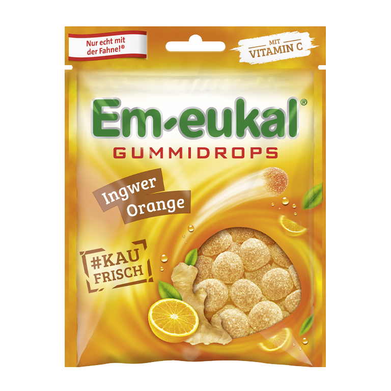 Em-eukal  Gummidrops Ingwer-Orange