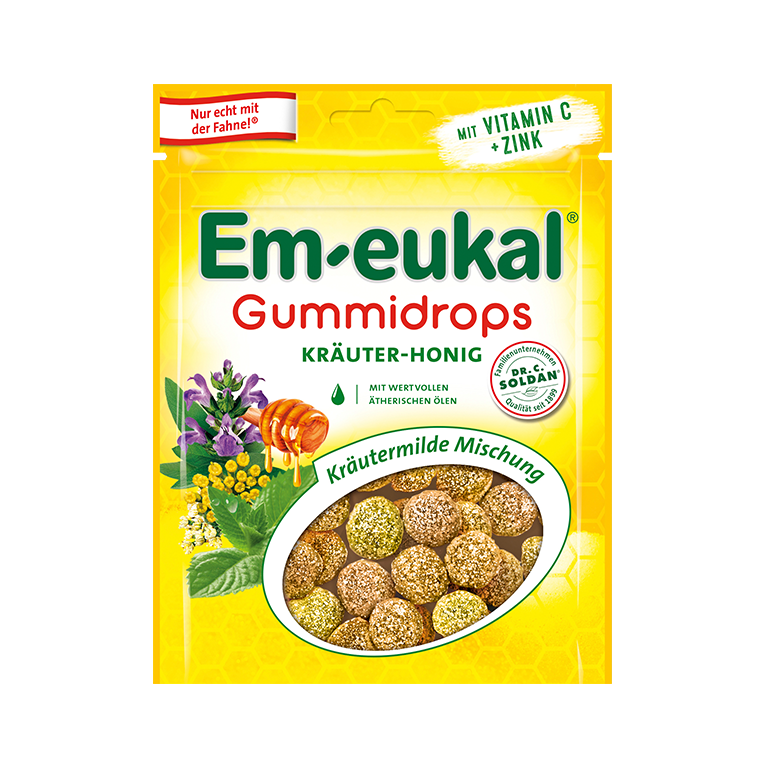 Em-eukal Gummidrops  Kraeuter-Honig Mischung