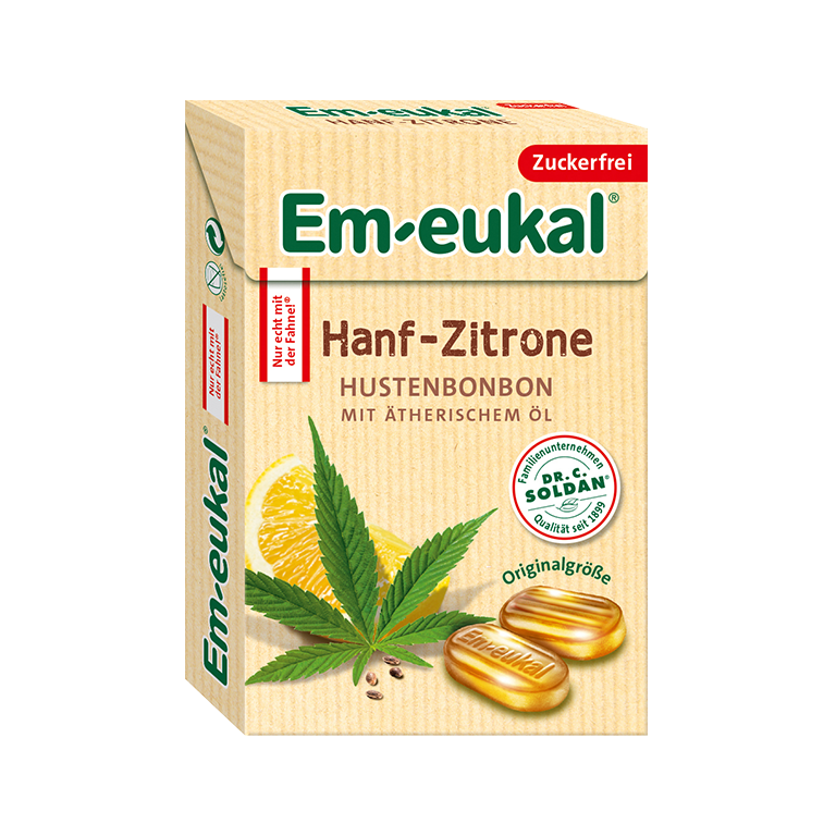 Em-eukal Hanf-Zitrone Box
