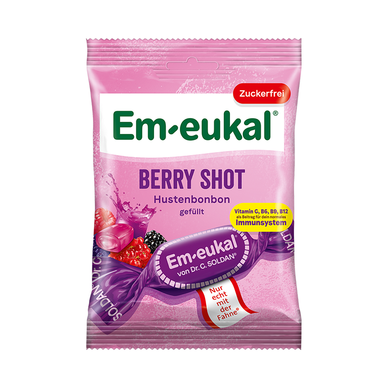 Em-eukal Berry Shot gefuellt