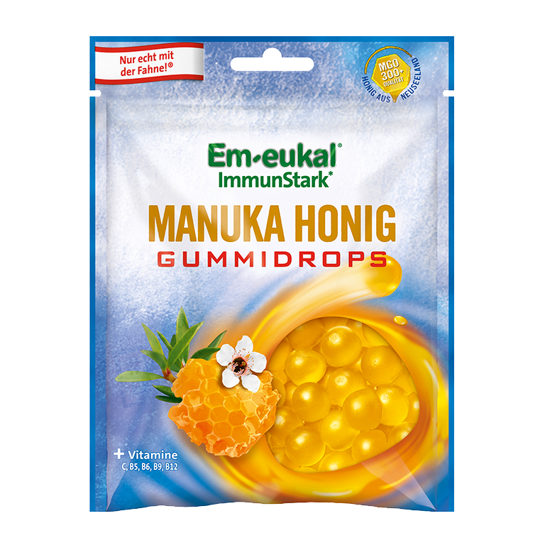 Em-eukal ImmunStark* Gummidrops Manuka Honig