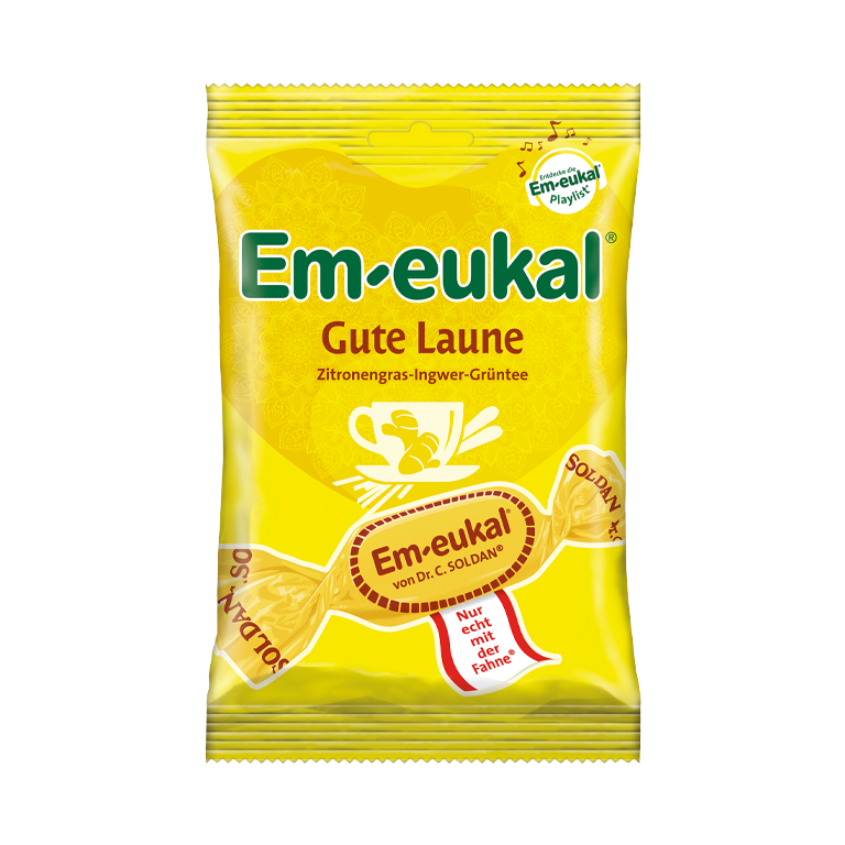 Em-eukal Gute Laune Zitronengras-Ingwer-Gruentee