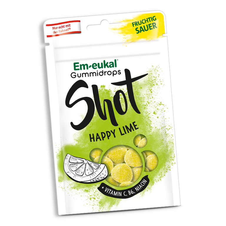 Em-eukal Gummidrops Shot Happy Lime