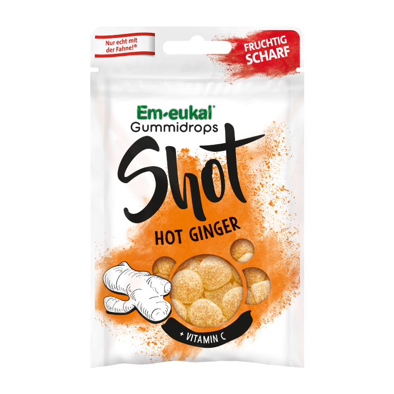 Em-eukal Gummidrops Shot Hot Ginger